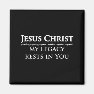 2 Samuel 7 Bibelvers zum Studium Herr Jesus Christ Magnet
