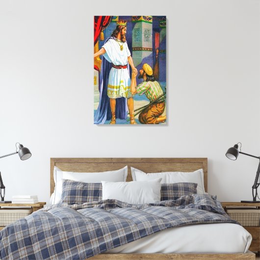 2 Samuel 9 Kindness zur Leinwand Mephibosheth (Insitu (Schlafzimmer))