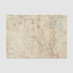 2 Sandisfield Blatt Seidenpapier