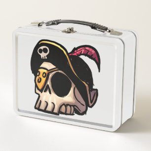 2 Schädel Lunch Box