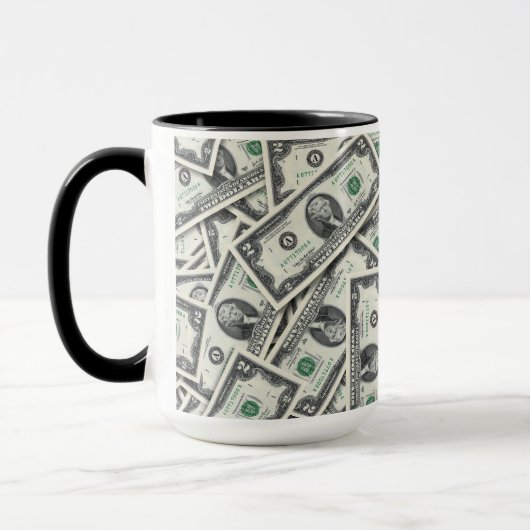 $2-Schein-Geldmuster Tasse (Links)