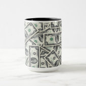 $2-Schein-Geldmuster Tasse (Zentrum)