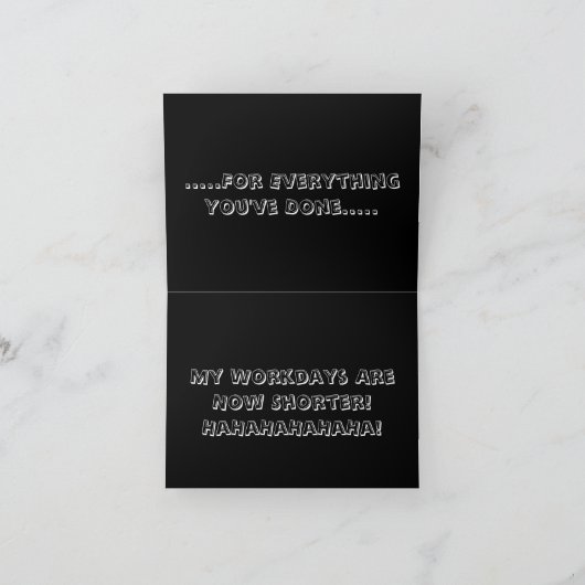 2. Schicht Dankeskarte (Innenseite)