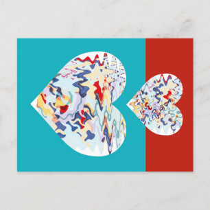 2 SCHMELZKÖRPER POSTKARTE