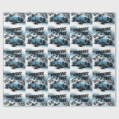 2 schnelle Geburtstagsparty wachsen Geschenkpapier (Flach)