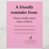 2 Schuhe oder kein helles Rosa Flyer (Hinten)