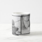 2 Schwarz-Weiß-Fotos Kaffeetasse (Mittel)