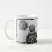 2 Schwarz-Weiß-Fotos Kaffeetasse (Links)