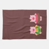 2 Schwein-Geschirrtücher Geschirrtuch (Horizontal)