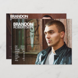 2 Seite 3 Foto Modelldarsteller Werbeaktion Postkarte