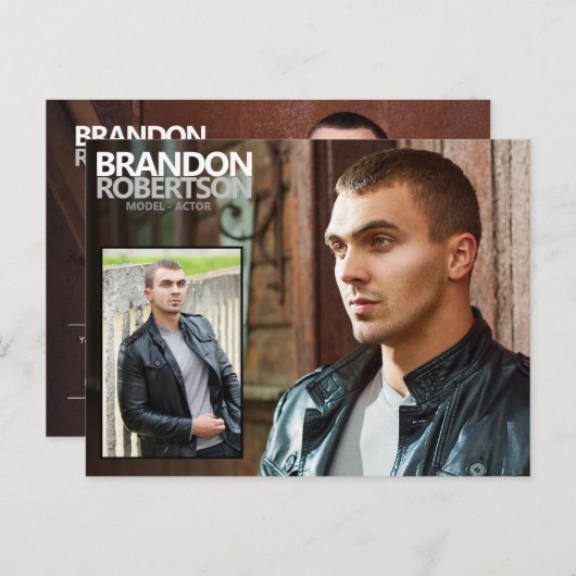 2 Seite 3 Foto Modelldarsteller Werbeaktion Postkarte (Vorne/Hinten)