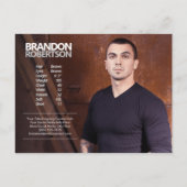 2 Seite 3 Foto Modelldarsteller Werbeaktion Postkarte (Rückseite)