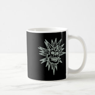(2 Seite) Spooky Island Est 2002 Unterhaltung Skul Kaffeetasse