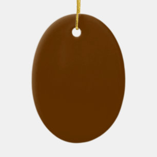 2 SEITEN/DIY ~ Verzierungs-Oval 3,32" Keramik Ornament