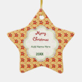 2 Seiten - Ihr Star Foto Ornament (Hinten)