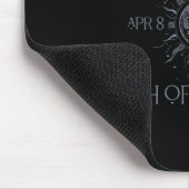 (2 Seiten) Sonnenstrahlen 2024 Totalweg Mousepad (Ecke)