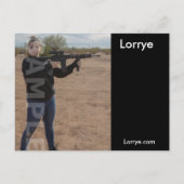 2-seitige Actor & Model Headshot Comp Postkarte (Vorderseite)