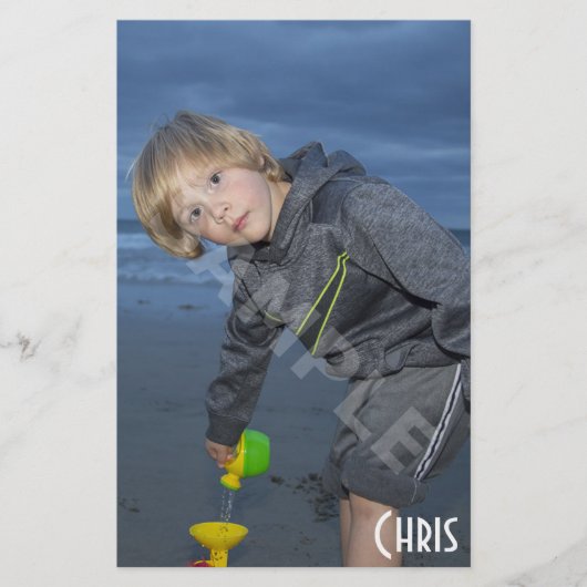 2-seitige Actor & Model Headshot Comp Postkarte Flyer (Vorne)