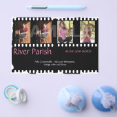 2-seitige, erschwingliche Schauspieler-Headshot-Ka Flyer (Einzeln)