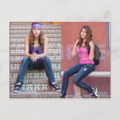 2-seitige Headshot-Comp-Karte des Schauspielers Postkarte (Rückseite)