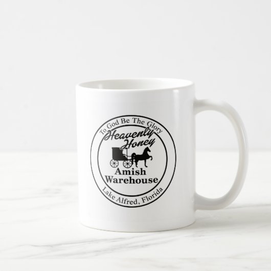 2-seitige Honig-Tasse Kaffeetasse (Rechts)