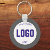 2-seitige Logos für saubere Unternehmen Schlüsselanhänger (Vorderseite)