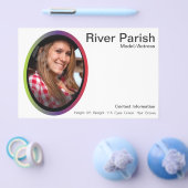 2-seitige Modell-Headshot-Kartenmodelle Flyer (Einzeln)