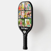 💗 2-seitige Paddel für Text und Foto Pickleball Schläger (Links)