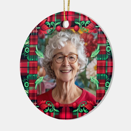 2-seitige Weihnachtsschmuck (Links)