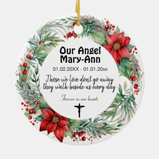 2-seitige Weihnachtsschmuck (Hinten)