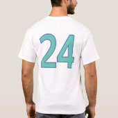 2 seitiges - 24 Stunden Kamel-Kreis Nüchternheits- T-Shirt (Rückseite)