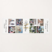 2 seitliches Foto für Mantra White & Gold Monogram Yogamatte (Vorderseite (Horizontal))