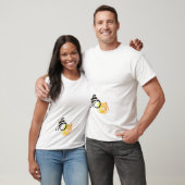 2 Seitliches Whimsical Bleibe Cooles Tiger Chinesi T-Shirt (Unisex)