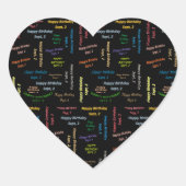 2. September Herz-Aufkleber (Vorderseite)