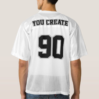 2 Side BLACK SILVER GRAU WHITE Men Football Jersey