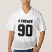 2 Side BLACK SILVER GRAU WHITE Men Football Jersey (Vorderseite)