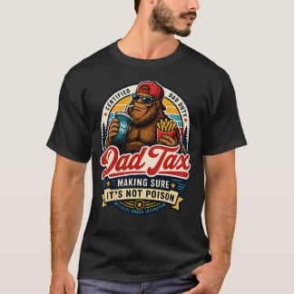 2 Side Dad Steuer Sicherstellen, dass es nicht Gif T-Shirt