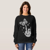 2 Side Groovy Weird Moms Build Character Overstimu Sweatshirt (Vorne ganz)