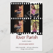 2 Sided Afforable Actor Headshot Card Flyer (Vorne)