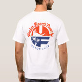 2-SIDED FLORIDA & LOGO T - Shirt für Basic-Männer (Rückseite)