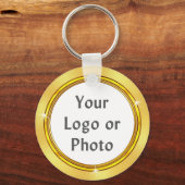 2 Sided FOTO oder LOGO, Class Wiedersehen Souvenir Schlüsselanhänger (Rückseite)