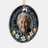 2 sided Memorial Christmas Celestial Comfort  Keramik Ornament (Rechts)