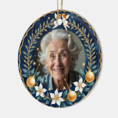 2 sided Memorial Christmas Celestial Comfort  Keramik Ornament (Links)