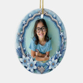 2 sided Memorial  Keramik Ornament (Rechts)