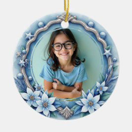 2 sided Memorial Keramik Ornament