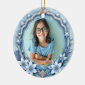 2 sided Memorial  Keramik Ornament (Links)