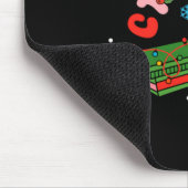 (2 Sided) Santa's Favorite Ct Tech Christmas Techn Mousepad (Ecke)