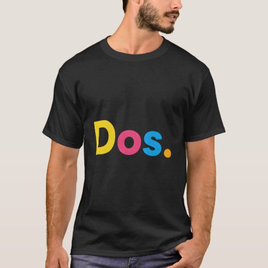 2. Sieben Jahre Spanisch T-Shirt (Vorderseite)