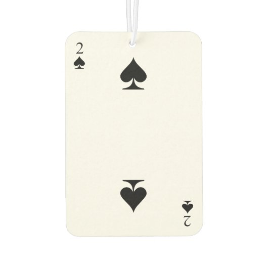 2 Spades Autolufterfrischer (Rückseite)