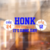 2 Spieler Baseball Game Day Back Window Cloning Fensteraufkleber (Blatt 2)